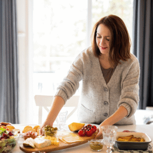 Women Staying Fit and Balanced with Diet and Fitness