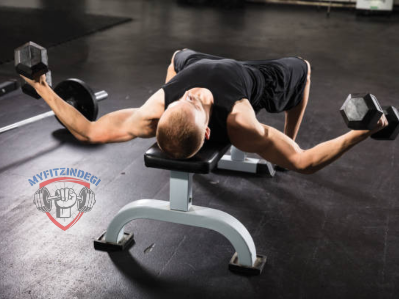 Dumbbell fly chest workout for muscle stretch and definition