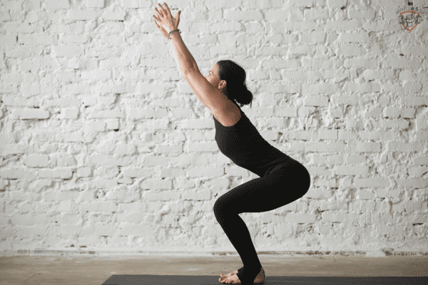Chair Pose yoga for strong legs and core