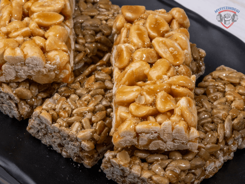 Peanut chikki groundnut jaggery bar protein snack