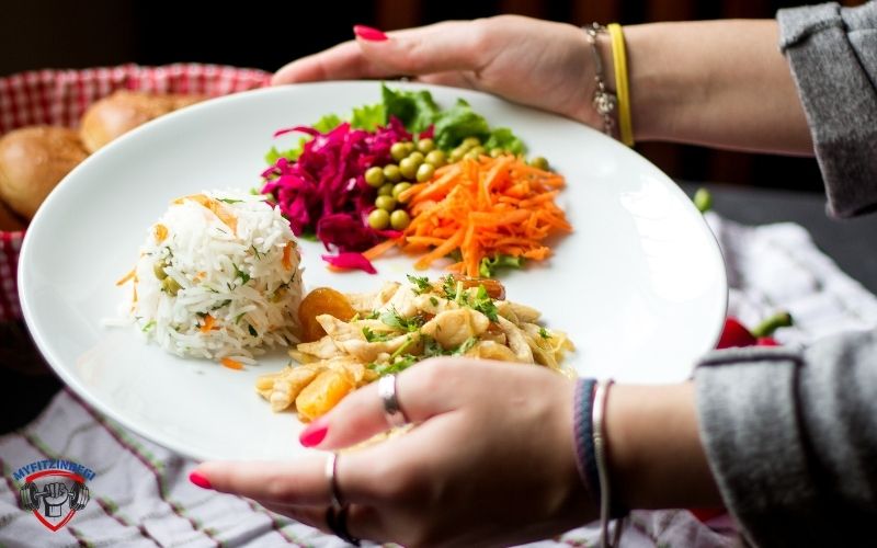 Correct portion size of healthy foods for weight loss