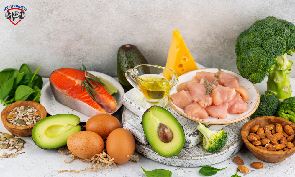 Testosterone-boosting foods like avocado, eggs, salmon, and nuts
